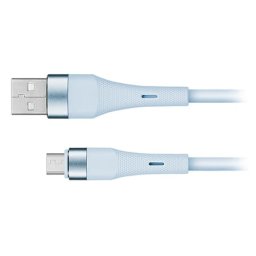 Cablu Kruger Matz KM1270-1BL | USB-Micro USB, 1m, Silicon