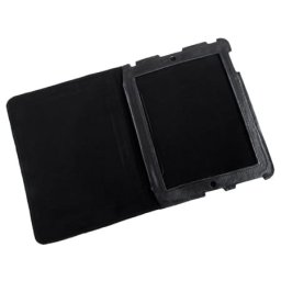 Husa Apple iPad 2 KOM0447 | Piele, Negru