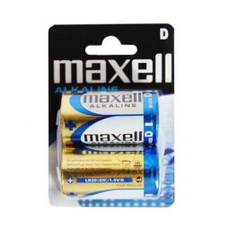Baterie Maxell LR20 MAX-LR20 | Alcalina, D, Blister 2 Buc