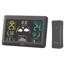Statie Meteo Sencor SWS 4900 | Wireless, Senzor Exterior, Prognoza