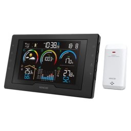 Statie Meteo Sencor SWS 8000 | Wireless, Senzor Extern, Display LCD