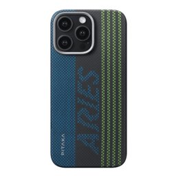 Husa Pitaka KI1601CRP Aries Tactile Woven | iPhone 16 Pro Max, Aries