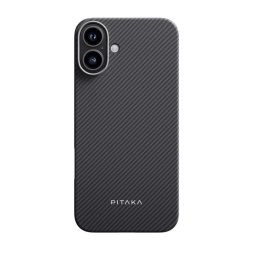 Husa Pitaka MagEZ 5 KI1601MA | 600D, MagSafe, iPhone 16 Plus, Negru/Gri