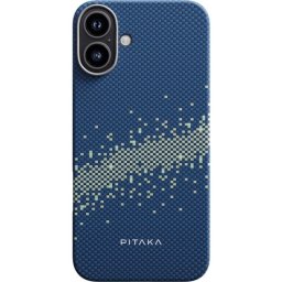 Husa Pitaka Tactile Woven KI1601MYG | iPhone 16, Milky Way Galaxy