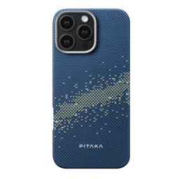 Husa Pitaka Tactile Woven Aramida KI1601PMYG | MagSafe, iPhone 16 Pro, StarPeak Milky Way Galaxy