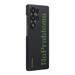 Husa Pitaka Samsung Galaxy S25 Ultra AS2501UNOP | Tactile Woven, NoProblemo, Fosforescenta