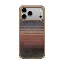 Husa Pitaka KI1702MGPM | iPhone 17 Pro Max, Aramid ProGuard, Sunset