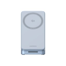 Incarcator Wireless Ugreen MagFlow 3-in-1 W757-65901 | Qi2, 25W, Albastru