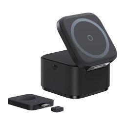 Incarcator Wireless Baseus P10264100123-01 | MagPro 3-in-1, 25W, Magnetic, 15W Wireless