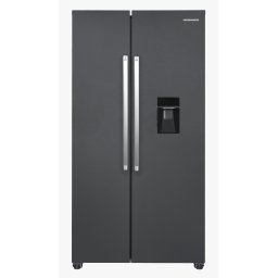 Side by Side Heinner HSBS-HM439NFINVDGWDE++ | 439L, No Frost, Inverter, Dozator Apa, Display LED Touch