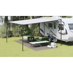 Covoare pentru Cort Manual Gri deschis 550 x 250 cm Polietilena GartenMobel Dekor