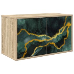 Sistem de TV montat pe perete WIJHE 69 x 33 x 40 cm GartenMobel Dekor