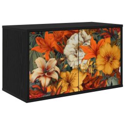 Sistem de TV montat pe perete GENNEP 69 x 33 x 40 cm GartenMobel Dekor