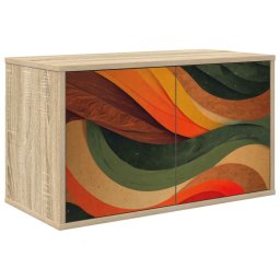 Sistem de TV montat pe perete BONN 69 x 33 x 40 cm GartenMobel Dekor