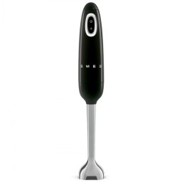 Blender manual Smeg HBF11BLEU, 700 W, 14850 rpm, Functie Turbo, Maner antiderapant Negru