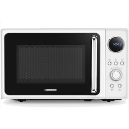 Cuptor cu microunde HEINNER HMW-MD20DRWH, 20 L, 800 W, Afisaj digital, 5 trepte de putere, Alb