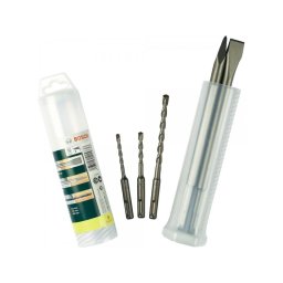 Bosch Set SDS-Plus, 3 burghie, 2 dalti, cutie plastic