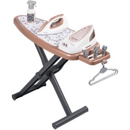 Jucarie smoby masa si fier de calcat tefal ironing board + stream iron cu 9 accesorii