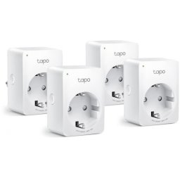 TP-Link MINI SMART WI-FI SOCKET TAPO P110(4-PACK), Protocol: IEEE 802.11b/g/n, Bluetooth 4.2 (doar pentru onboarding), 2.4 GHz, Cerințe de sistem: Android 4.4 sau o versiune mai recentă, iOS 9.0 sau o versiune mai recentă, Cerinte de alimentare: AC 220-24