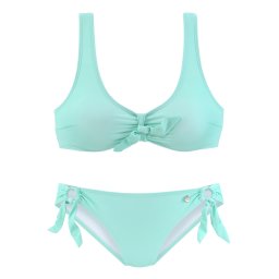LASCANA Costum de baie două piese verde