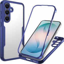 Folie de protectie Techsuit ColorVerse 360 Series + compatibil cu Samsung Galaxy S26 Plus, Albastru