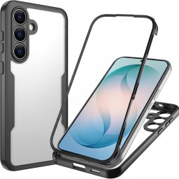 Folie de protectie Techsuit ColorVerse 360 Series + compatibil cu Samsung Galaxy S26 Plus, Negru