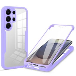Folie de protectie Techsuit ColorVerse 360 Series + compatibil cu Samsung Galaxy S26 Ultra, Mov
