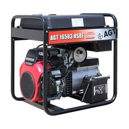 Agt - 16503 HSBE - Generator de uz general, 8/12.8 kW, Honda, GX 690 Euro2, New V-Twin, 25.6 CP, 45 l, pornire electrica, benzina fara plumb, protectie termica, senzor lipsa ulei, contor ore functionare, trifazat