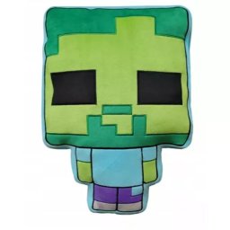 Minecraft: Pernă decorativă Zombi - 45 cm