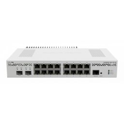 Router MIKROTIK CCR2004-16G-2S+PC, 16 X 10/100/1000, 2XSFP+ Ports, CPU: AL32400 1200Mhz, White