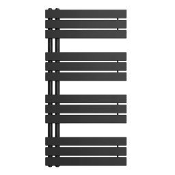 Radiator pentru prosoape Solaro Design, 1200x600 mm, negru
