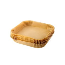 Hartie copt airfryer, 20x20x4.5 cm, 50 buc/set, Generic, Z-TOOLS / GHC_SF20P50
