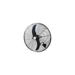 Ventilator de perete 180W/230V, diametru 66 cm, negru, cu telecomandă
