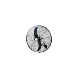 Ventilator de perete 200W/230V, diametru 76 cm, negru + telecomandă