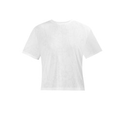 TED BAKER T-Shirt Kairah Burnout Boxy Crew Neck 284429 ivory