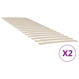 Somiera de pat cu 34 de sipci, 2 buc., 70x200 cm GartenMobel Dekor