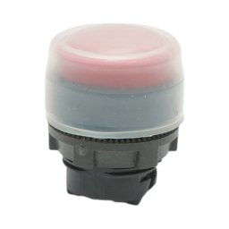 Cap buton rosu Ø22 mm cu capac de protectie pentru comanda ZBE Breckner
