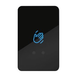 Buton de iesire touchless ajustabil IP66, negru, montaj aparent CSB-20C30S-P2