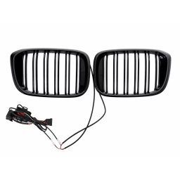 Grile centrale BMW X3 G01 si X4 G02, negru lucios, design M