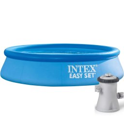 Piscina gonflabila Intex Easy Set 305x76 cm, 3853 L, cu pompa de filtrare