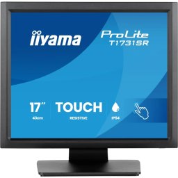 Monitor LED IIYAMA ProLite T1731SR-B2S, Touchscreen, 17" SXGA, 5 ms, 75 Hz, Negru