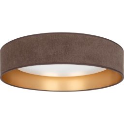 Brilagi-LED Plafonieră VELVET SIMPLE LED/36W/230V 3000 K diam. 55 cm maro/auriu