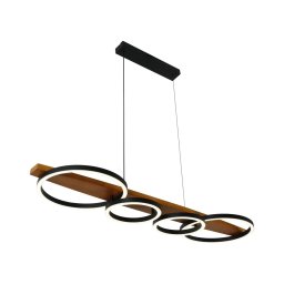 BRILAGI - Lustră LED pe cablu PLANK LED/35W/230V 4000K 30x100 cm lemn