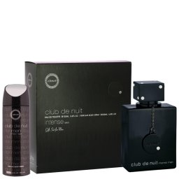 Armaf Club De Nuit Man Intense Set cadou pentru barbati EDT 105 ml + 50 ml deodorant spray + 100 ml gel de duș + 250 ml șampon