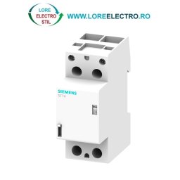 5TT4472-2, TELERUPTOR MECANIC SIEMENS SENTRON, TENSIUNE 230/400 V AC, 63 A, 2NO, BOBINA 24 V AC