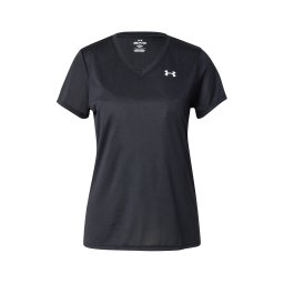 UNDER ARMOUR Tricou funcțional negru / alb
