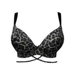 SugarShape Sutien 'Voilà' gri / negru