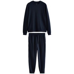 Next Pijama lungă bleumarin