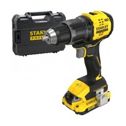 Stanley - SFMCD716D1T - Masina de gaurit si insurubat cu 1 acumulator, Li-Ion, 18 V, 2 Ah, 80 Nm, valiza speciala