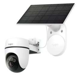 Solar Cam 2K Pan/Tilt (2-Cam Kit) HB112, 1/2.8" CMOS Sensor, 2× 850nm IR LED, 2× LED(Color Temperature: 3000K), Pan Mechanical Range: 340° (360° Pan Coverage), Tilt Mechanical Range: 90° (130° Tilt Coverage)
